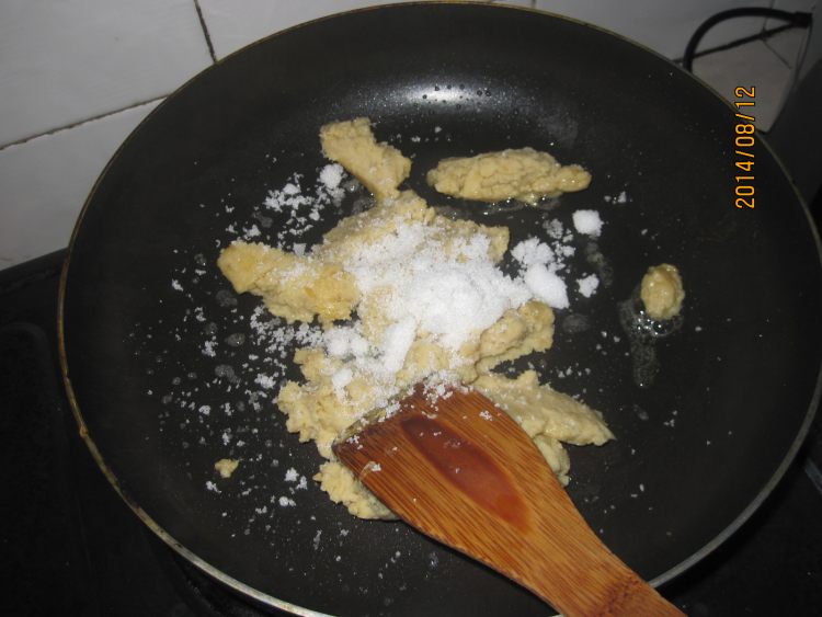 自制绿豆蓉步骤12