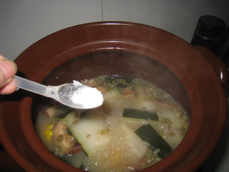 陈肾冬瓜绿豆汤步骤7