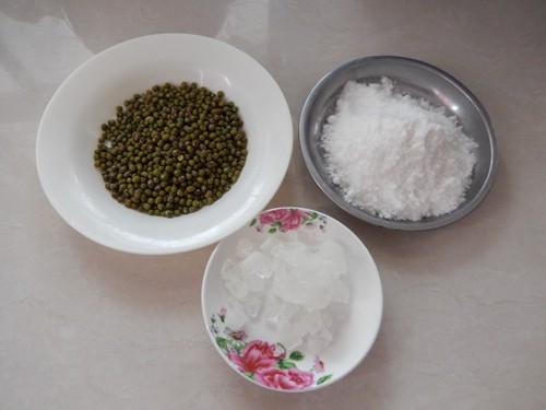 绿豆白凉粉步骤1