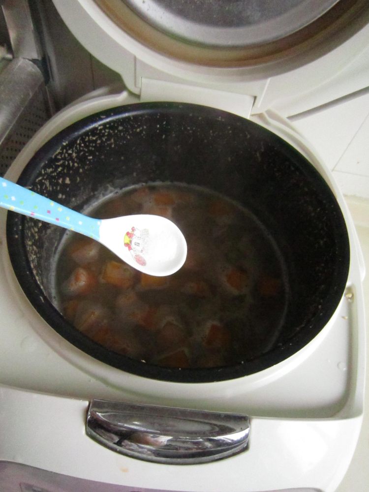 南瓜绿豆面疙瘩步骤7