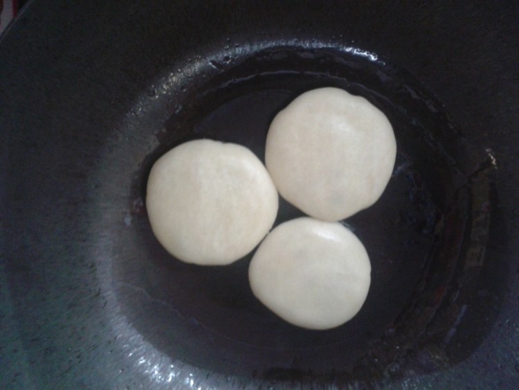 酥皮绿豆饼步骤11
