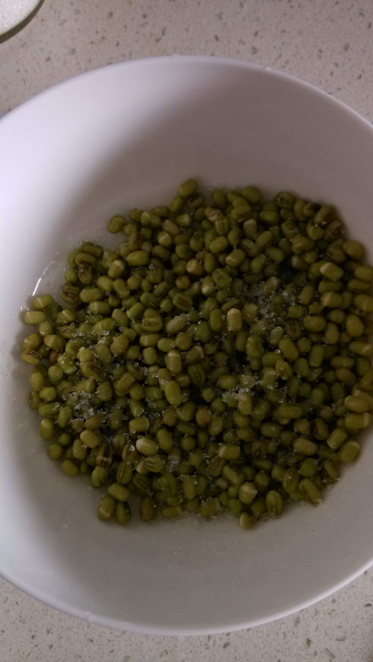 Q弹绿豆糕步骤2