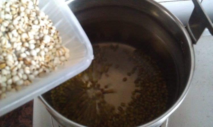 绿豆薏米糖水步骤8