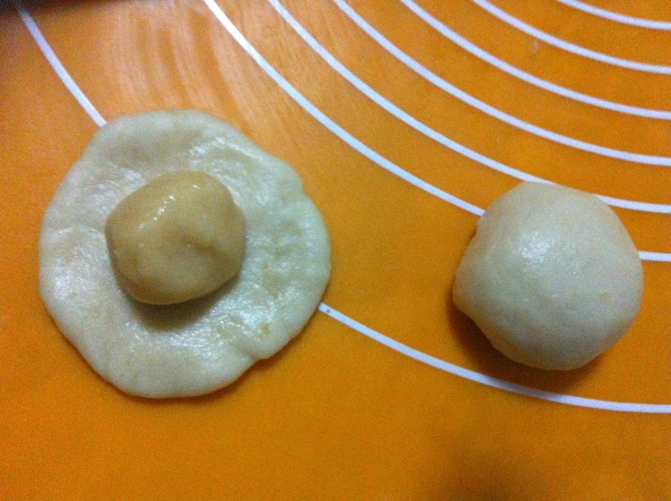 软皮绿豆酥步骤2