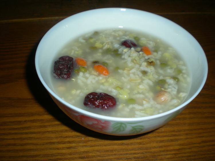 绿豆红枣燕麦粥步骤10