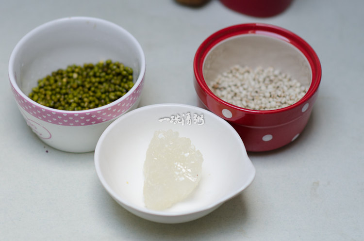 薏米绿豆饮步骤1
