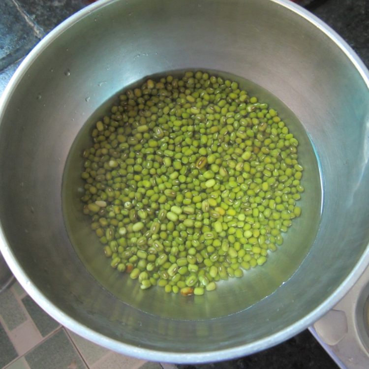 绿豆冰块步骤2