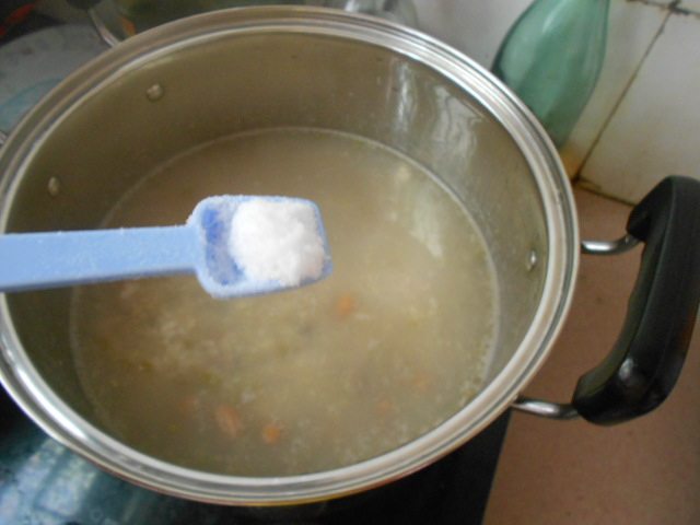 杂豆瘦肉粥步骤6