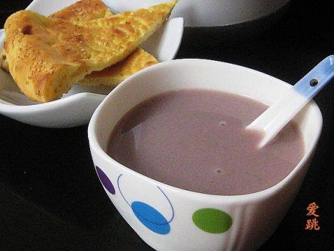 紫薯双豆糯米浆步骤6