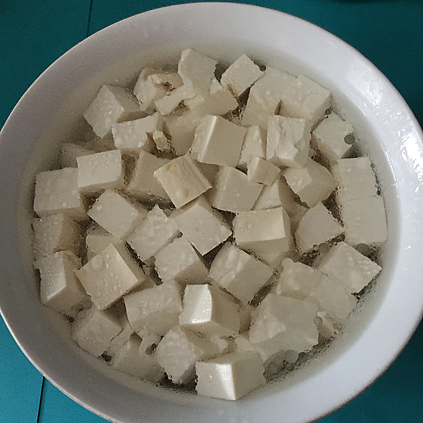 #润秋燥#苦瓜酿虾仁豆步骤7