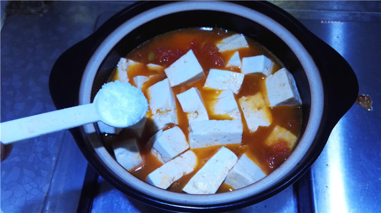 蕃茄豆腐煲步骤10