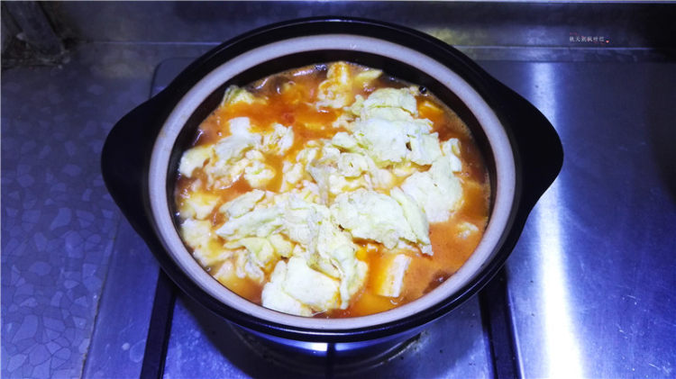 蕃茄豆腐煲步骤11