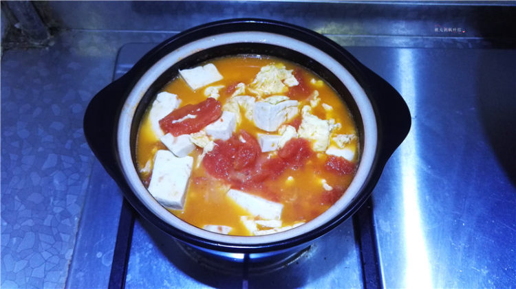 蕃茄豆腐煲步骤14