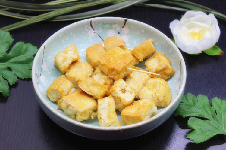 椒盐豆腐步骤6