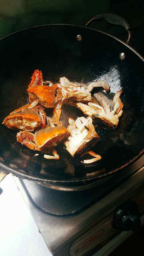 螃蟹炖豆腐步骤5