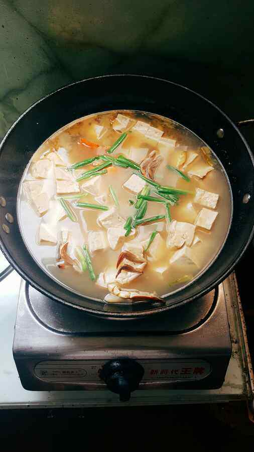 螃蟹炖豆腐步骤13