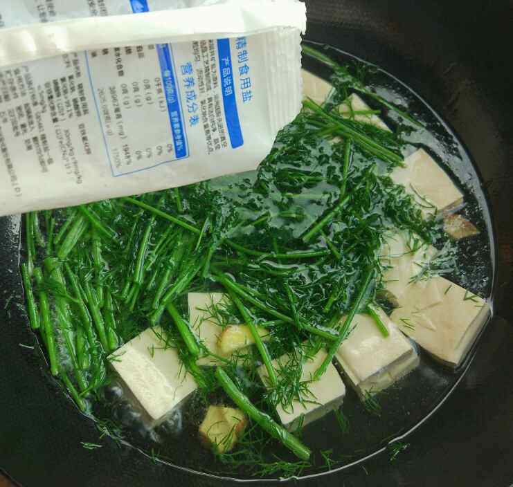 茴香豆腐汤步骤7