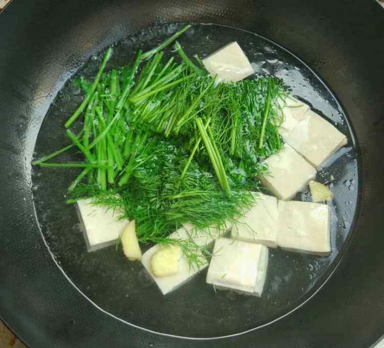 茴香豆腐汤步骤6