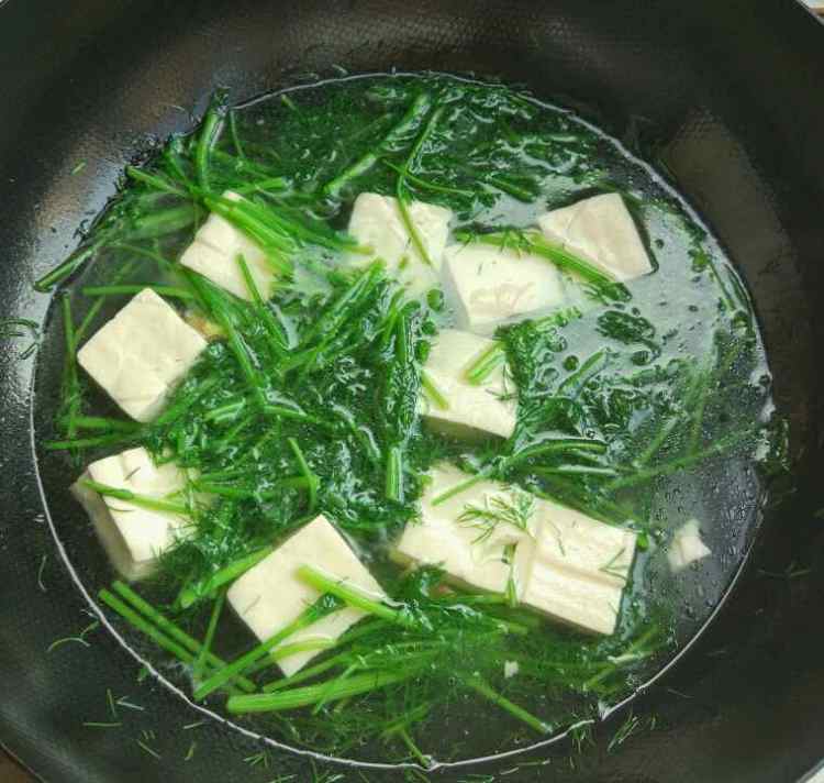 茴香豆腐汤步骤8