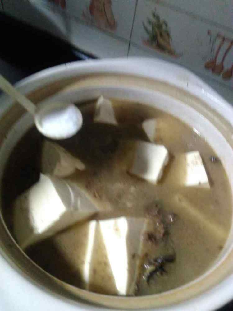 豆腐黄鳝汤步骤8