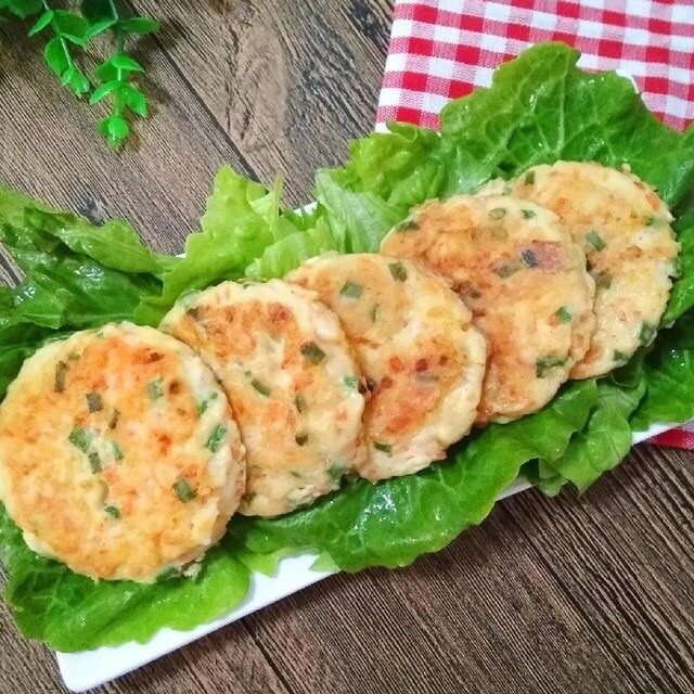 虾仁豆腐饼步骤6