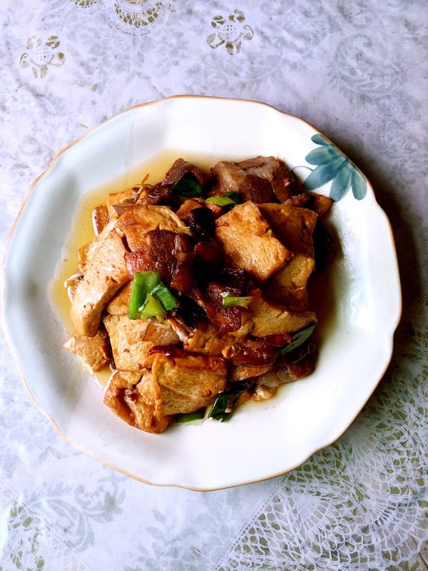 豆腐烧肉步骤11