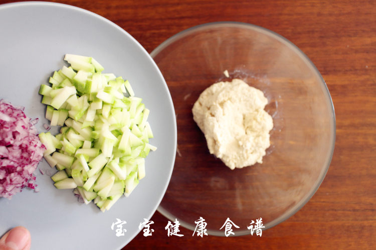 豆腐早餐饼步骤3