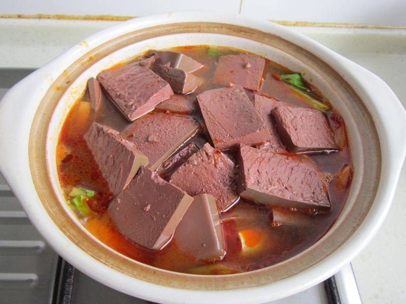 鸭血豆腐煲#本味家乡步骤9