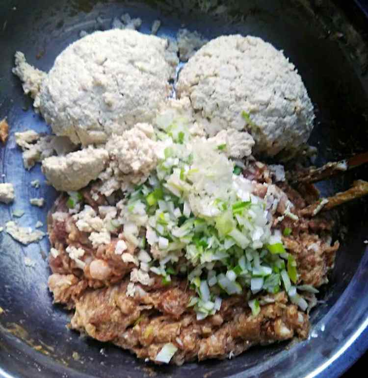 猪肉豆腐丸子步骤4
