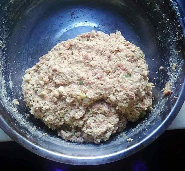 猪肉豆腐丸子步骤5
