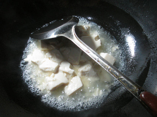 牡蛎煮豆腐步骤5