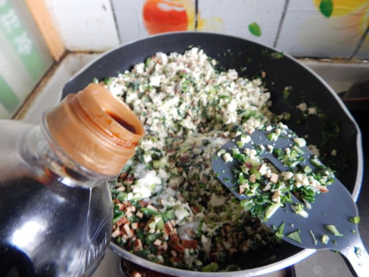 青菜豆腐包步骤8