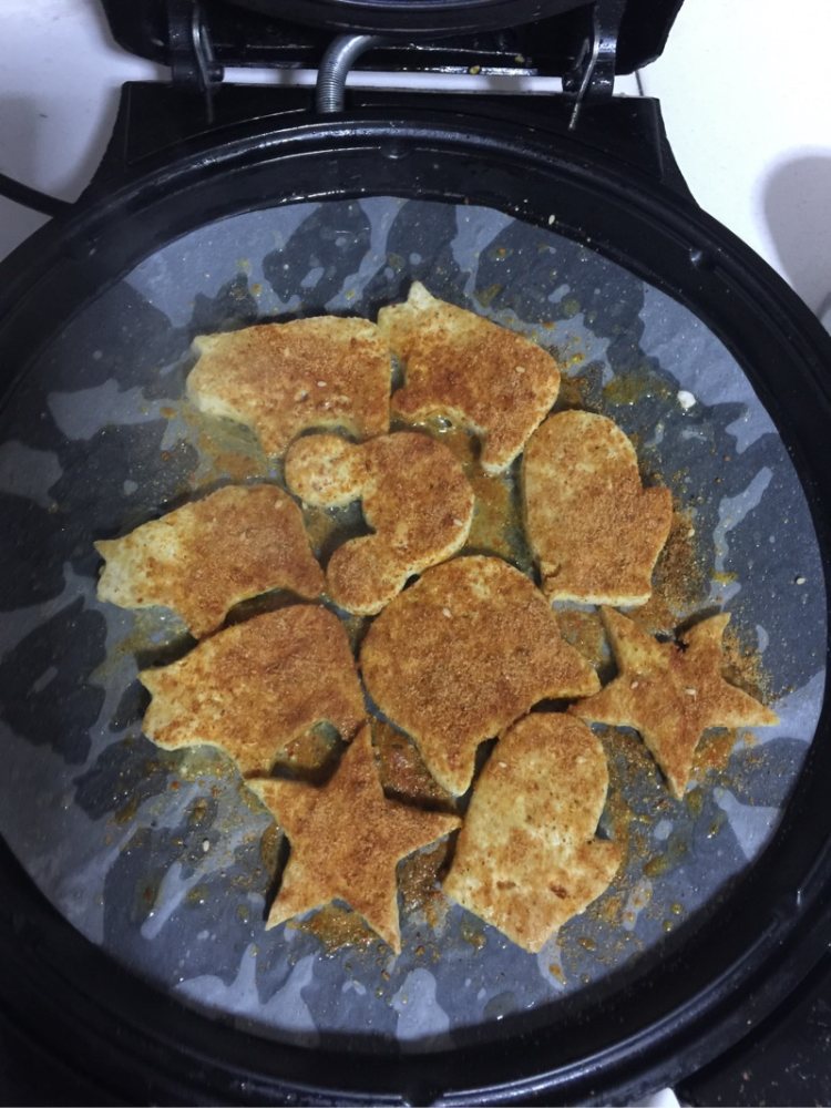香煎豆腐#非转基因金步骤7