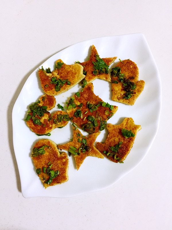 香煎豆腐#非转基因金步骤9