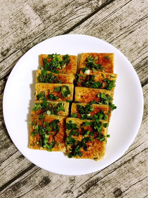 香煎豆腐#非转基因金步骤18