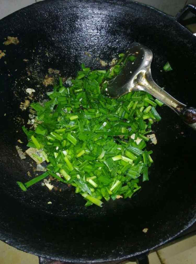 韭菜炒豆腐步骤5