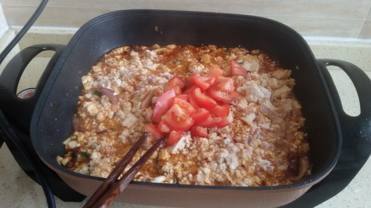 酱香肉粒豆腐步骤9