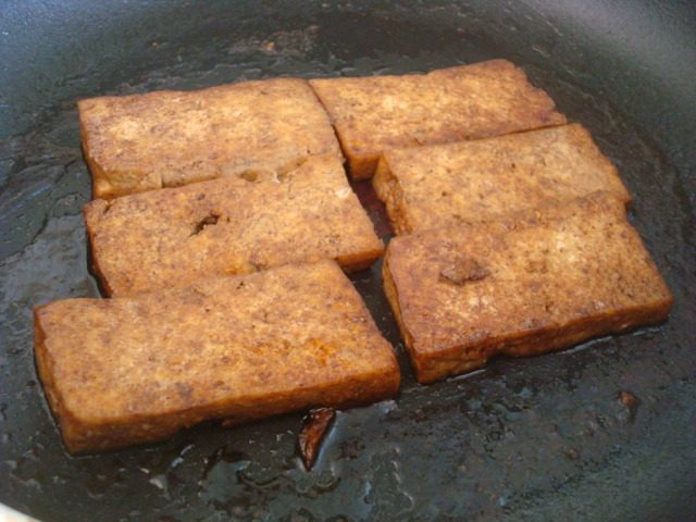 铁板豆腐步骤7