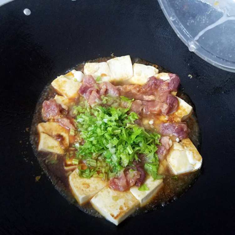 豆腐肉片步骤7