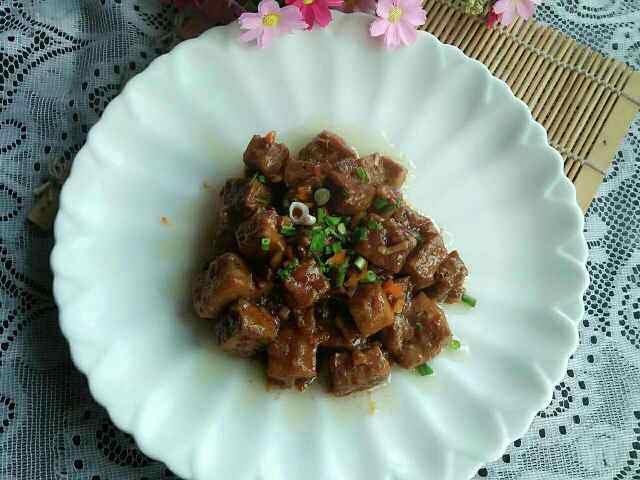 红烧豆腐丁步骤10