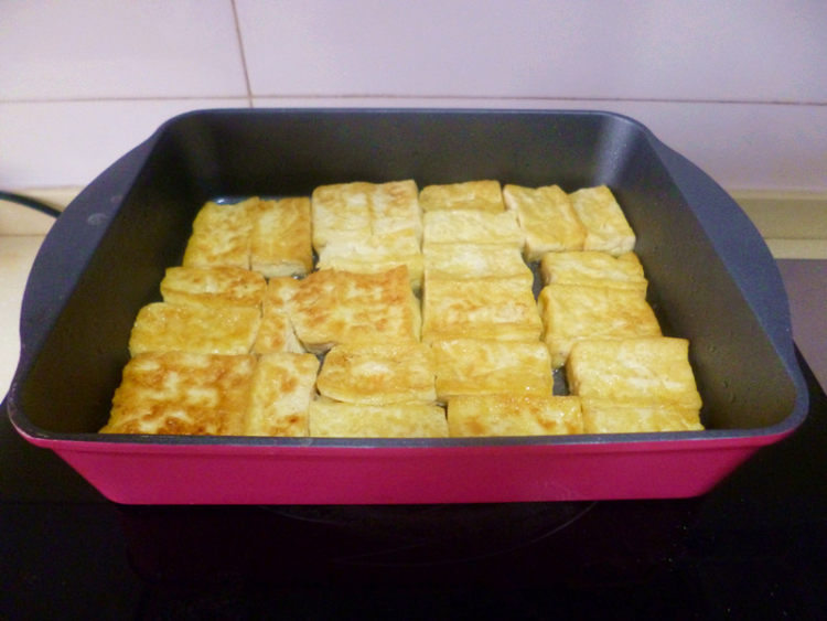 煎豆腐步骤4