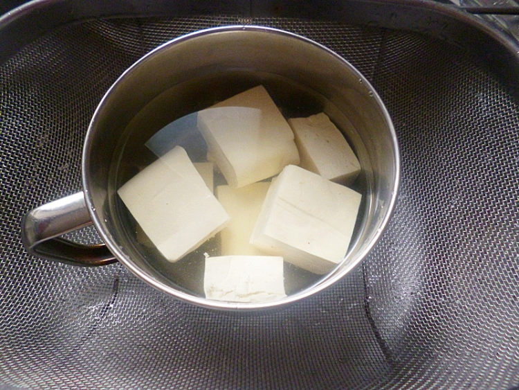 煎豆腐步骤1