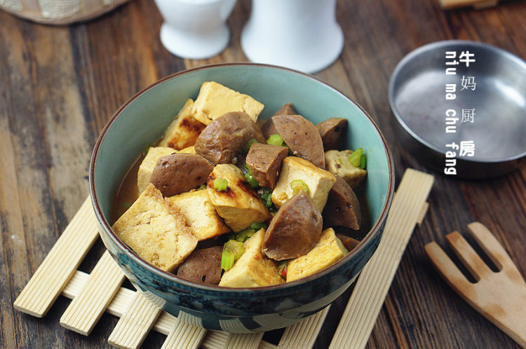 豆腐焖肉丸步骤8