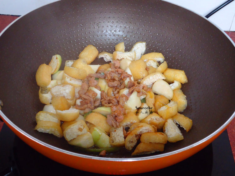 茭白焖豆腐步骤6