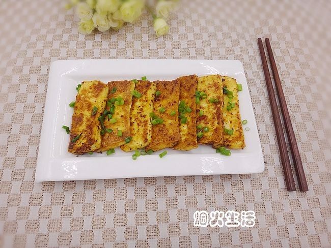 香煎孜然豆腐步骤8