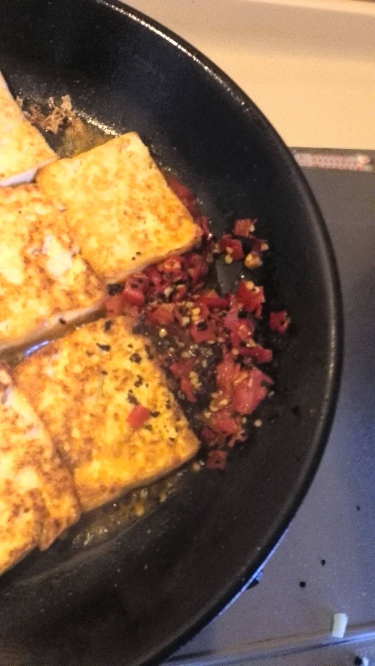 剁椒豆腐步骤6