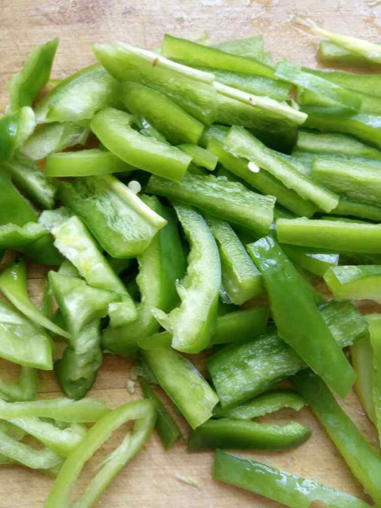 家常青椒豆腐步骤4