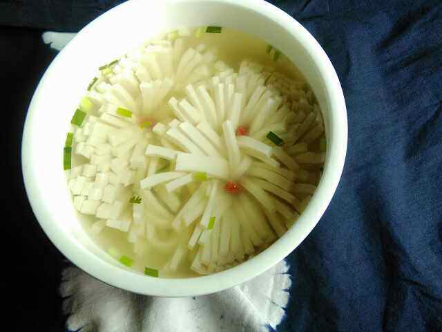 豆腐花汤步骤6