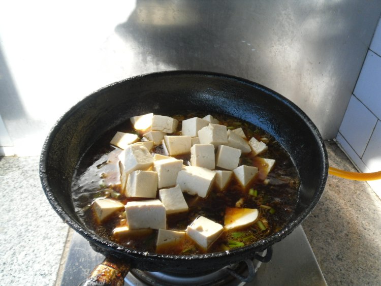 明太鱼烧豆腐步骤8