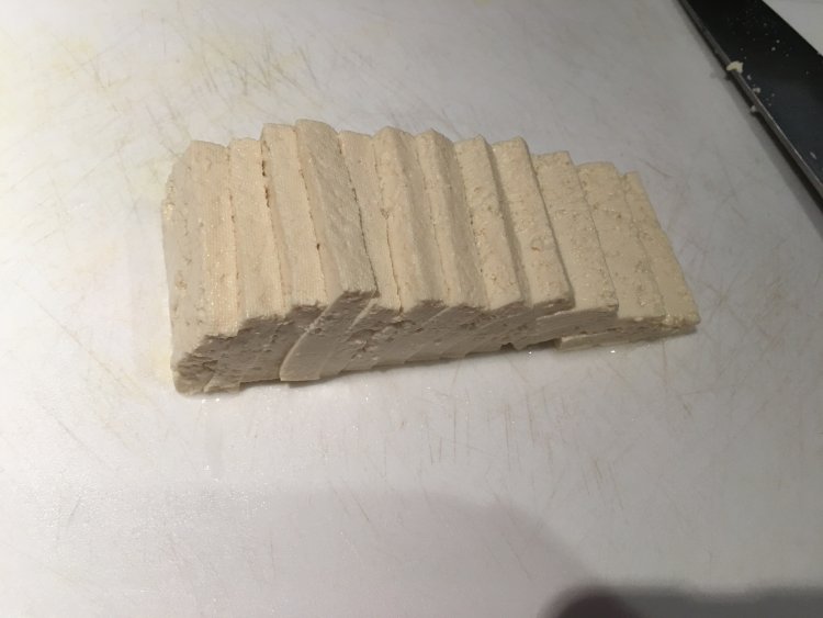 肉沫煎豆腐步骤4